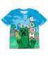 ფოტო #6 პროდუქტის Boys Creeper T-Shirt and Shorts Outfit Set to