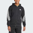 Adidas men Future Icons 3-Stripes Full Zip Hoodie S - фото #1