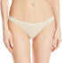 Le Mystere 258202 Women's Sophia Lace Bikini Panty Underwear Almond Size 8