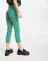 Fred Perry x Amy Winehouse gingham trousers in green