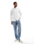 Lacoste long sleeve shirt in white Белый, L - EU 41-43 - фото #4