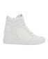 Фото #2 товара Women's Blairin Logo Hidden Wedge Lace-up Sneakers