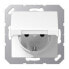 Фото #1 товара JUNG A 1520 BFKL WW - CEE 7/3 - White - Thermoplastic - IP44 - 250 V - 16 A