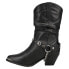 Фото #3 товара Dingo Olivia Pull On Pointed Toe Womens Black Casual Boots DI522