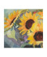 Фото #1 товара Sandra Iafrate Sunflowers in Watercolor I Canvas Art - 15" x 20"