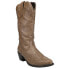 Фото #3 товара Roper Brooklyn Round Toe Cowboy Womens Beige Dress Boots 09-021-1556-0733