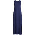 Фото #6 товара Women's Cotton Jersey Sleeveless Swim Cover-up Maxi Dress