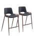 Фото #1 товара Desi Counter Chair, Set of 2