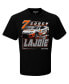 Фото #3 товара Men's Black Corey LaJoie Schluter Systems Car T-shirt