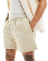 Weekday Zed regular fit shorts in beige