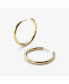 ფოტო #1 პროდუქტის Hoop Earrings - Tia Medium Gold