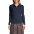 Фото #11 товара Women's School Uniform Long Sleeve Feminine Fit Mesh Polo Shirt
