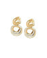 ფოტო #1 პროდუქტის Women's Erosion Drop Earrings