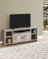 Modern Farmhouse TV Stand with 2 Doors
