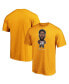 Фото #3 товара Men's Anthony Davis Gold Los Angeles Lakers 2020 NBA Playoffs Star Player T-shirt