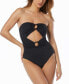 Фото #1 товара Women's Convertible Bandeau One-Piece Swimsuit