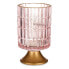Фото #1 товара Светодиодный фонарь Лучи Розовый Позолоченный Cтекло (10,7 x 18 x 10,7 cm)