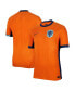 Men's Orange Netherlands National Team 2024 Home Authentic Blank Jersey