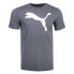 Фото #1 товара Puma Essential Cat Logo Crew Neck Short Sleeve T-Shirt Mens Grey Casual Tops 67