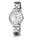 Women's Date Silver-Tone Stainless Steel Watch 34mm
