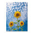 Фото #2 товара Michael Blanchette Photography 'Sunflower Triad' Canvas Art, 14" x 19"