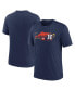 Фото #2 товара Men's Navy Houston Astros City Connect Tri-Blend T-shirt