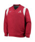 Men's Crimson Alabama Crimson Tide Rev Pullover Windbreaker Jacket