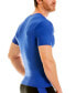ფოტო #3 პროდუქტის Men's Big & Tall Compression Activewear Short Sleeve Crewneck T-shirt