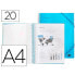 Фото #3 товара LIDERPAPEL Showcase folder with spiral 20 polypropylene covers DIN A4