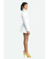 Фото #2 товара Women's Shirt Mini Dress (White)