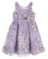 Фото #7 товара Toddler & Little Girls Illusion Sequin Mesh Party Dress