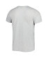 ფოტო #2 პროდუქტის Men's Ash Dallas Cowboys Texas Stadium Tri-Blend T-shirt