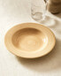 Spinwash earthenware soup plate