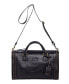 ფოტო #17 პროდუქტის Women's Genuine Leather Cambria Satchel Bag