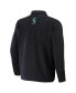 Men's Darius Rucker Collection by Black Seattle Mariners Ringstop Full-Snap Shacket