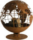 Фото #2 товара Palenisko ogrodowe Esschert Design w kształcie kuli ziemskiej 57 cm