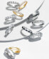 Фото #2 товара Кольцо Macy's Diamond Band White Gold