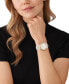 Фото #4 товара Наручные часы Anne Klein Women's Three-Hand Quartz Gold-Tone Alloy Watch, 24mm.