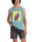 Фото #1 товара Men's Relaxed-Fit Logo Bear Graphic Tank Top