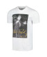 Фото #3 товара Men's White Elvis Presley Gold Signature T-shirt