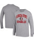 Men's Heather Gray Florida State Seminoles High Motor Long Sleeve T-shirt