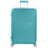 AMERICAN TOURISTER Soundobx Spinner 77/28 TSA 97-110L trolley expandable Turquoise Tonic - фото #1