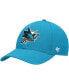 ფოტო #1 პროდუქტის Men's Teal San Jose Sharks Legend MVP Adjustable Hat