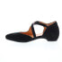 Фото #3 товара Think! Imma 80238-00 Womens Black Suede Slip On Strap Flats Shoes