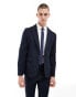 ASOS DESIGN skinny suit jacket in navy Синий, Chest 42 Regular - фото #1