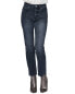 Фото #1 товара Paige Stella Black Shore Distressed Disheveled Hm Straight Leg Jean Women's 23