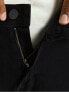 Фото #3 товара Джинсы мужские Jack & Jones Plus JJIGLENN Slim Fit 12196266 черного цвета из денима