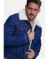 Фото #7 товара Men's Denim Shearling Jacket