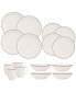 Фото #1 товара Taos 16 Piece Dinnerware Set, Service for 4