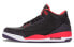 Jordan Air Jordan 3 Retro Crimson 中帮 复古篮球鞋 男款 黑红 / Кроссовки Jordan Air Jordan 136064-005 42 - фото #2